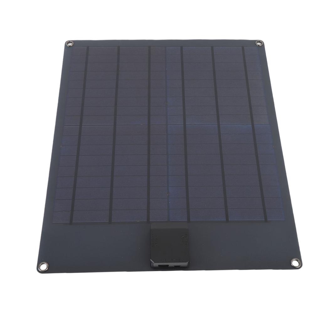 Kit Painel Solar 35W Painel Solar de Polissilício e Kit Controlador de Carga para Carro Motocicleta Barco RV Trailer