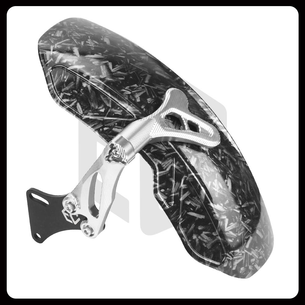 Motorcycle Rear Fender For SYM Husky ADV 125 150 200 /ADX 125 /ADXTG 150 /NAGA 155 Extended Mudguard with Aluminum Alloy Bracket