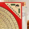 Profesjonalny mosiężny kompas Luo Pan Feng Shui