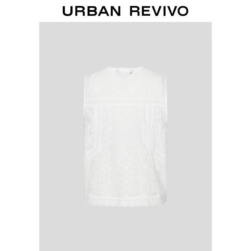 Women s Lace Tie Sleeveless Blouse S