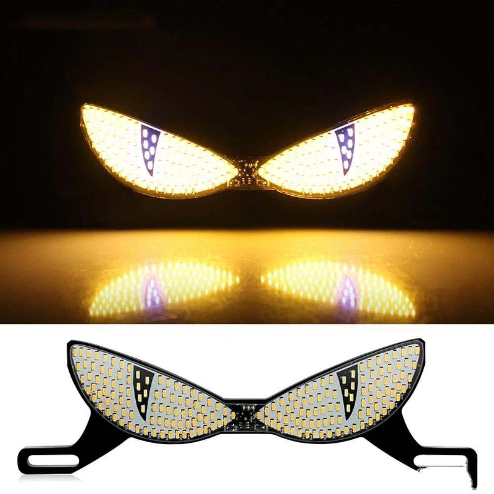 Multicolor Flashing License Plate Light LED LED Devil Eye Light For Electric Vehicle