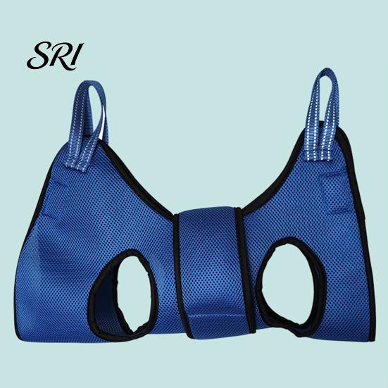 Dog Grooming Hammock Pet Breathable Mesh Sling Cat Restraint Lightweight Tool with Security Strap for Small Medium Dogs Cats Nail Trimming