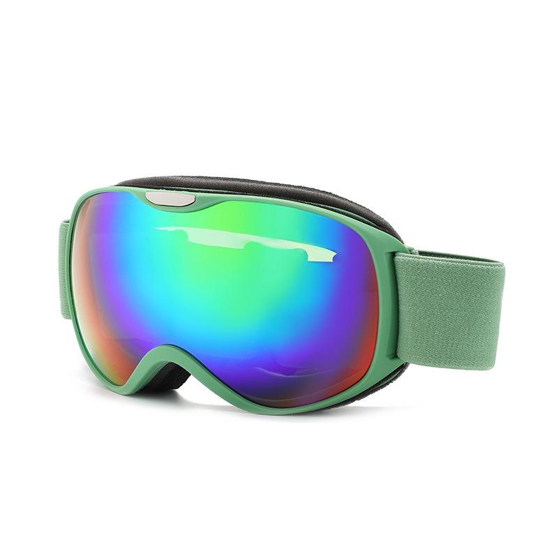 Spherical ski goggles myopia youth skiing double-layer anti-fog goggles children s glasses