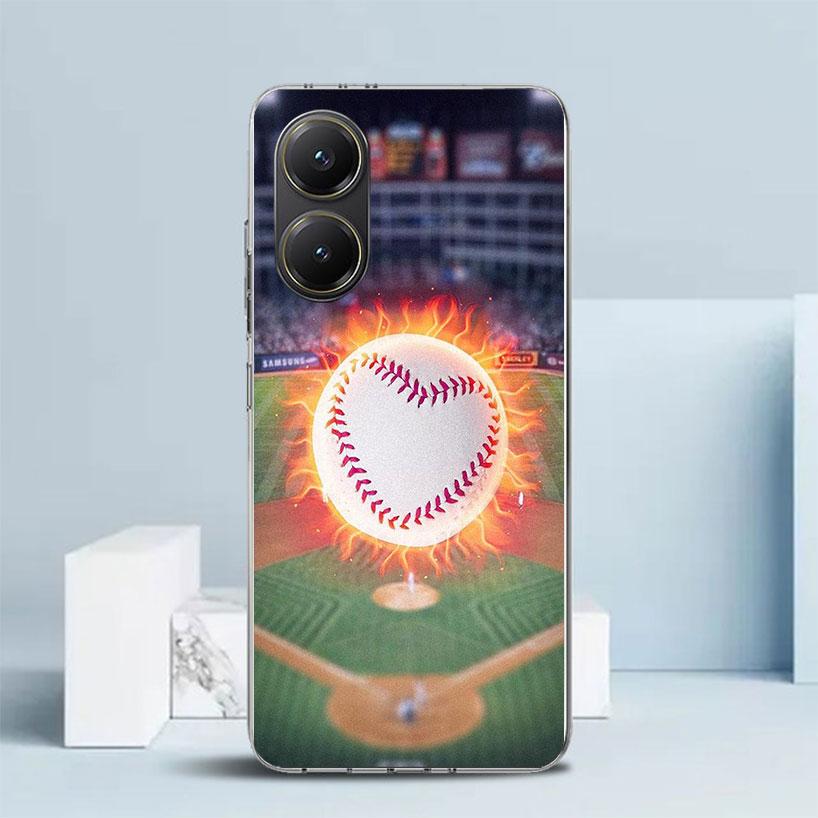 Baseball Sport Soft Cover for Xiaomi Poco F7 Ultra X7 X6 X5 Pro M7 Phone Case Redmi 15 15C 13 13C 12 12C 10 10C Print Shell Poco