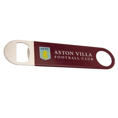 Aston Villa FC Stainless Steel Bottle Opener Fridge Magnet