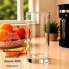 Double-Layer High Borosilicate Glass Tea Cup - Heat-Resistant, Wide Mouth, Straight Tube Design