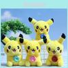 Adorable Pikachu Plush Doll Keychain Cute Cartoon Character Bag Charm For Kids