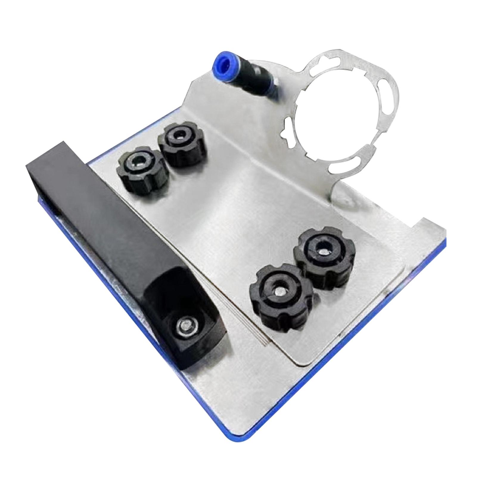 

Инструмент для снятия фаски с углов кирпича из нержавеющей стали 45° Ручной металлический кронштейн для точной обрезки Резка плитки Углошлифовальная машина Стойка