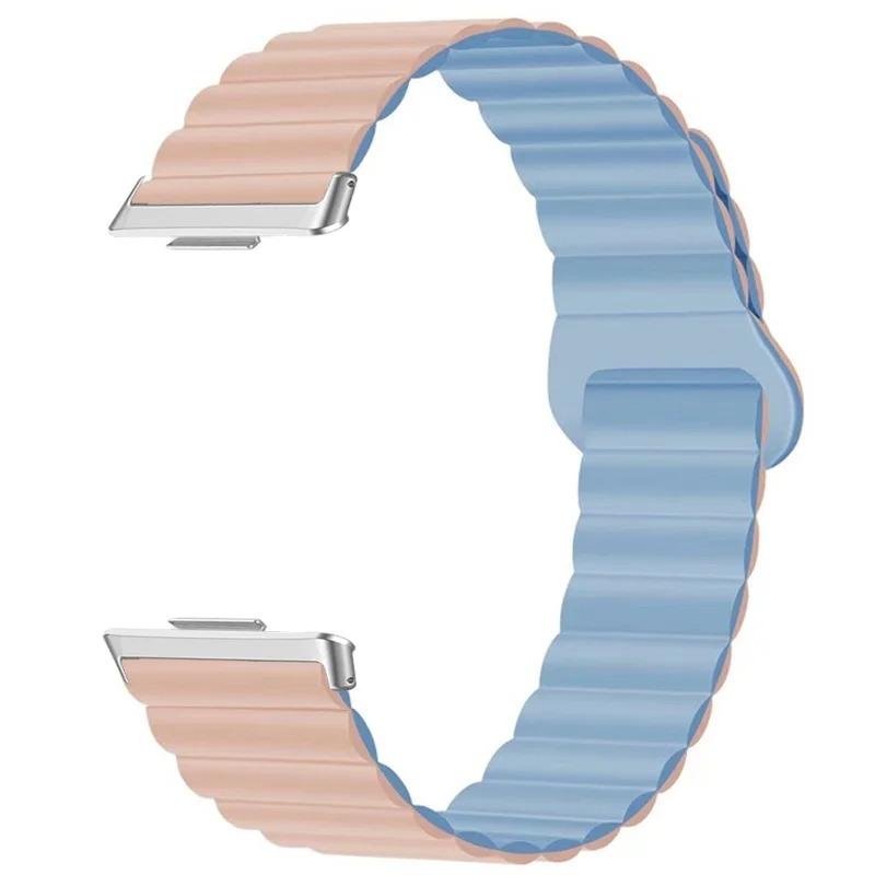 Silicone Sport Watchband For Huawei Watch Fit 4 Fit 4Pro Fit 3 Magnetic Loop Bracelet For Huawei Watch Fit3 Smartwatch Wristband