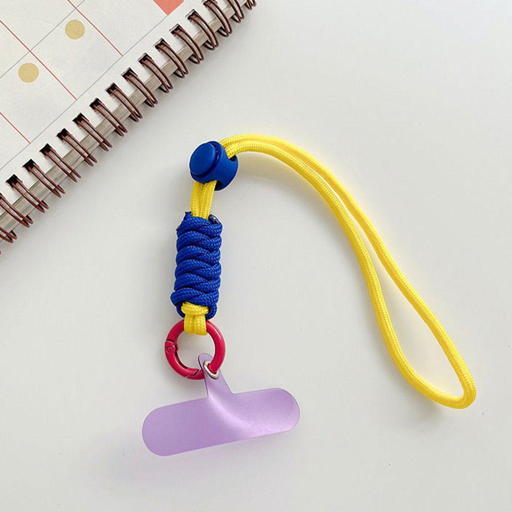 Mobile Phone Lanyard Adjustable Reusable Neck Hanging Rope with Hook Microfiber Safety Straps Accessory Picnic Running Type 9