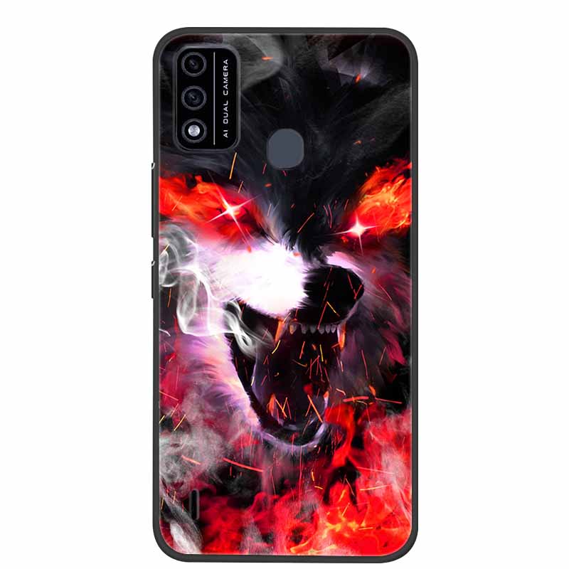 For Itel A48 Case Soft Silicone Cool Cartoon Case For ItelA48 Back Cover for ITEL A 48 Cases Fashion TPU Phone Fundas New Capa