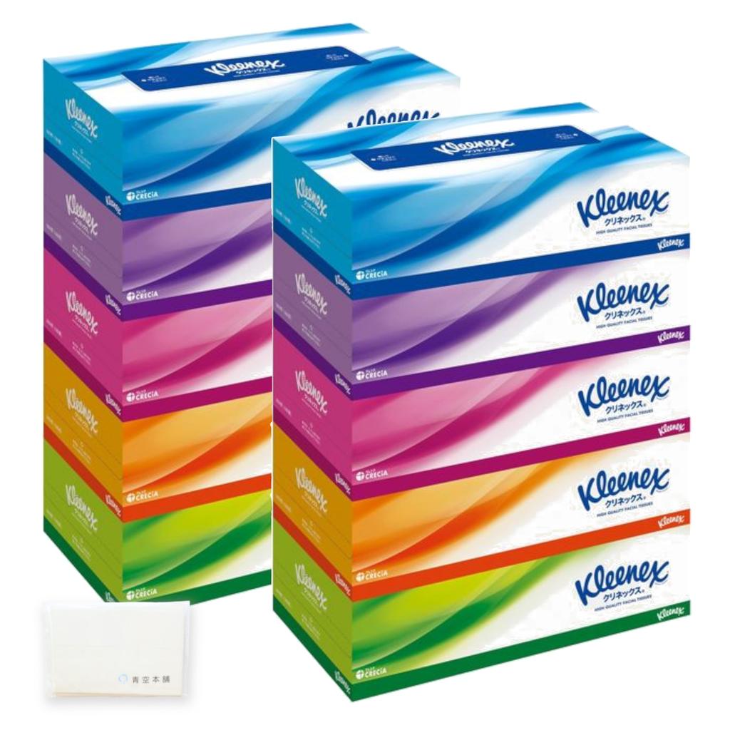Kleenex Tissues tissues 5 boxes 2 KLEENEX Box Tissue Paper Tissues with Original Tissues (180 sets)
