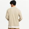 New Balance Waffle Henley Neck Long Sleeve T shirT Nbnde4s081