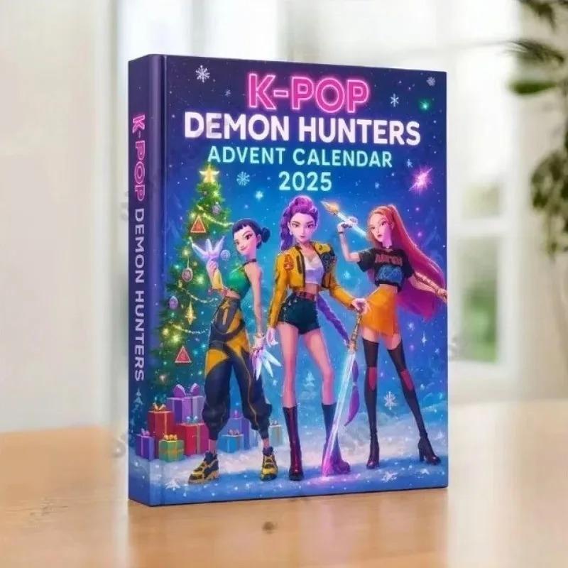 Christmas Blind Box Devil Kpop Demon Hunter KDH Premium Advent Calendar  Witch Hunting Team Acrylic Pendant Toy Gift