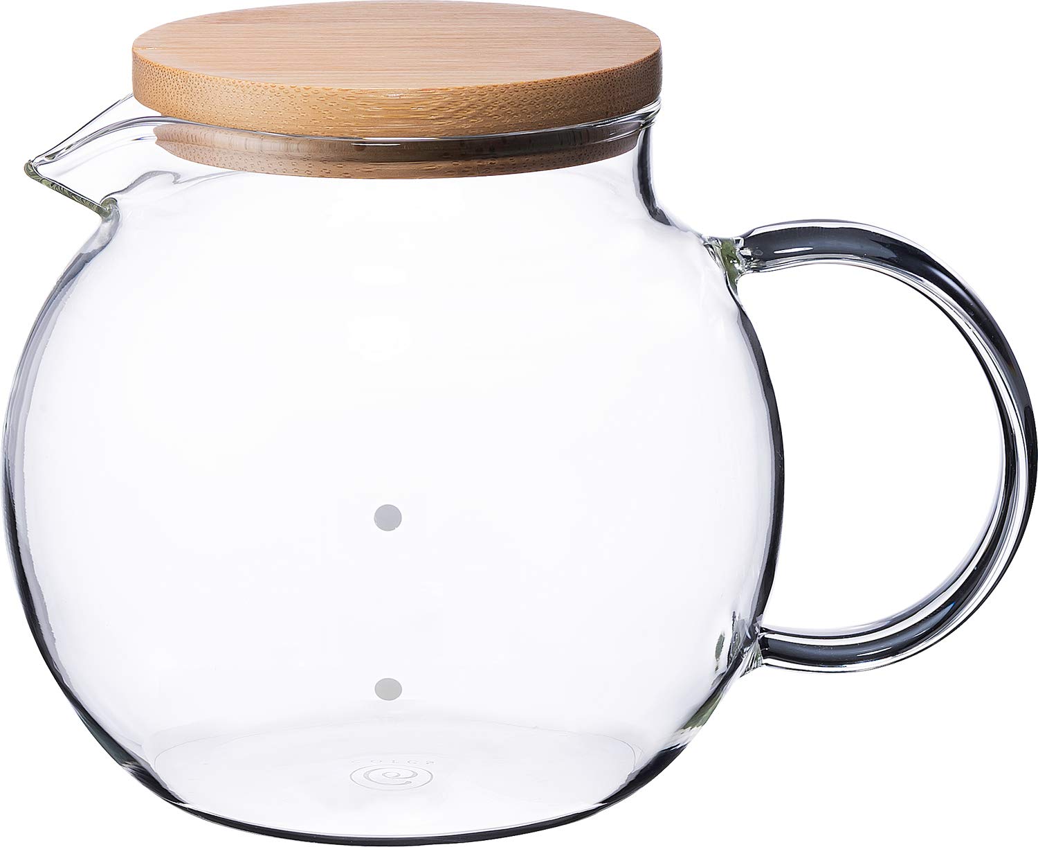 

cores Clear Glass Server, 4 Cups, C514, Coffee PotTeapot, Stylish Interior Design, Easy to Pour