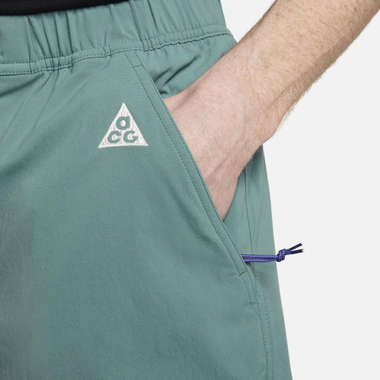 Nike ACG Series Solid Color Elastic Sports Casual Shorts Men Shorts Green FN2430-338