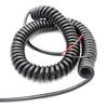 Custom PU Spring Cable: Durable 10-Core Retractable Spiral Cable