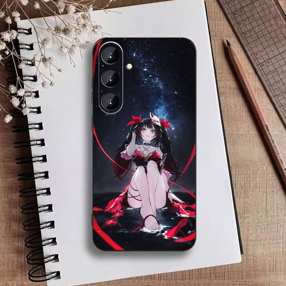 

Чехол для телефона H-HSR Honkai Star R-Rail Для Samsung Galaxy A73, A21s, A22, A31, A52, A53, A71, A41 Мягкий черный корпус Samsung a12