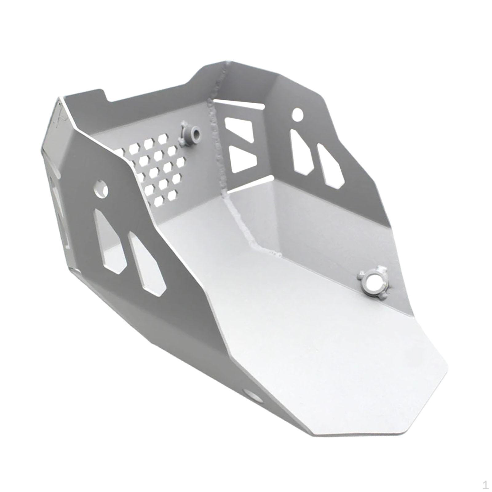 

Защитная пластина для шасси мотоцикла, защита двигателя мотоцикла, защитный кожух из алюминиевого сплава, прямой белый