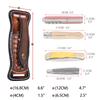 TOURBON Leather Knife Sheath for Folding and Belt Cover Knives, Multi-Pliers, Multi-Tools,