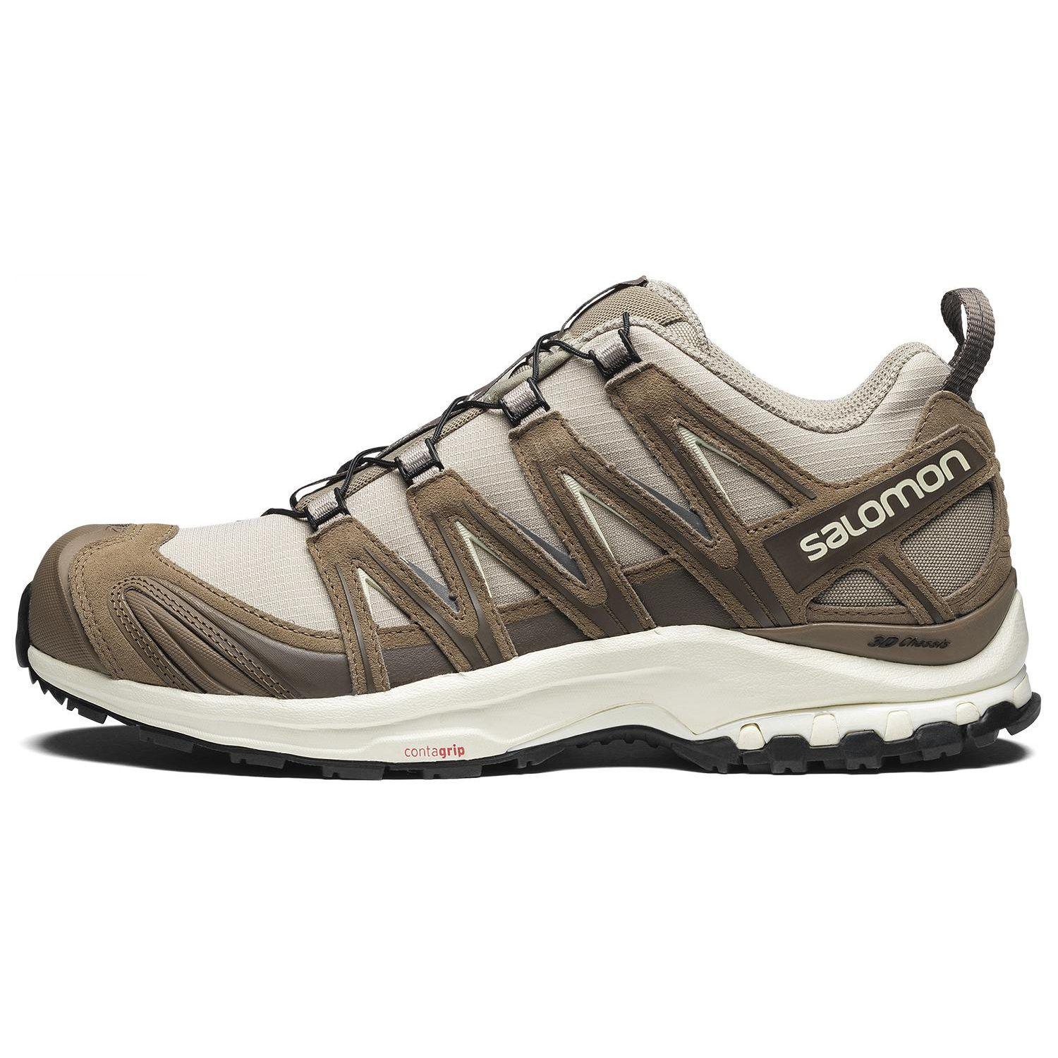 

SALOMON XA Pro 3D Adv Замша Сетка Удобные Нескользящие Низкие Уличные Функциональные Ботинки Унисекс Ботинки Пепельно-Серые 474785 44