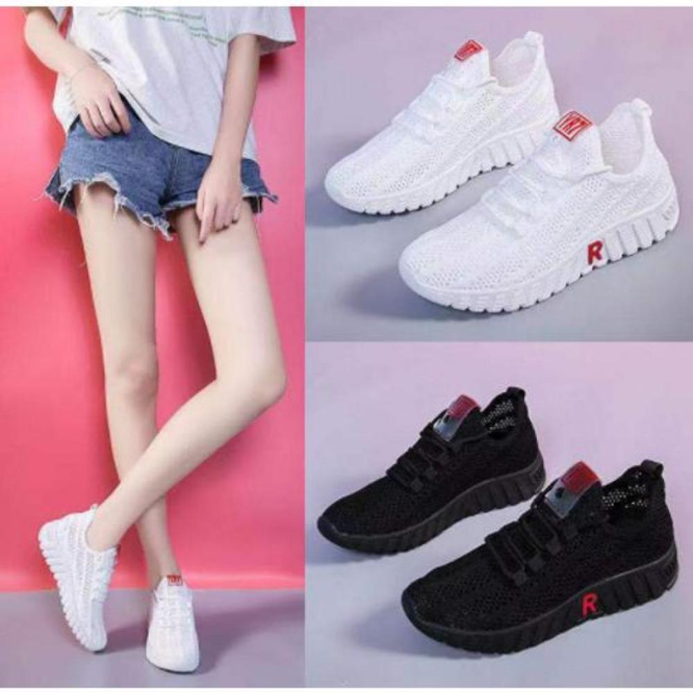 Chaussures en tissu chaussures de marche pour femmes fond souple antidérapant maman baskets chaussures en filet respirant mode chaussures simples décontractées