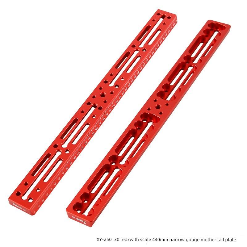 100/220/320/440mm Long Narrow Rail Dovetail Plate Astronomical Telescope Guide Rail Guide Star Equatorial Instrument Accessories