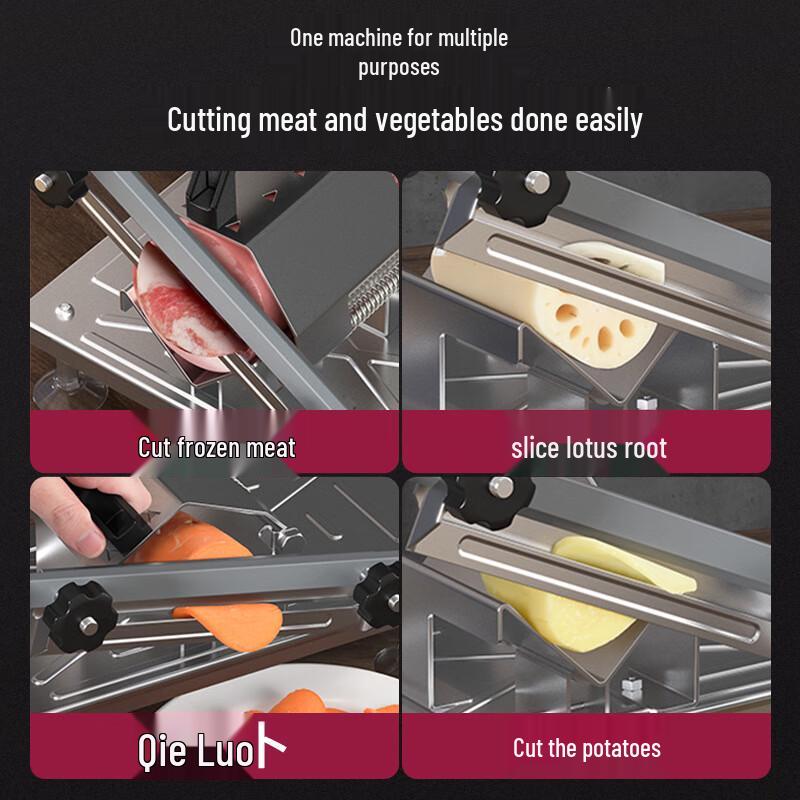 Lijia Manual Multifunctional Frozen Meat Slicer
