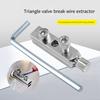 Multifunctional Faucet Angle Valves Wire Extractor Broken Pipe Faucet Extractor for 1/2Inch/3/4InPipe Easy Screw Removal