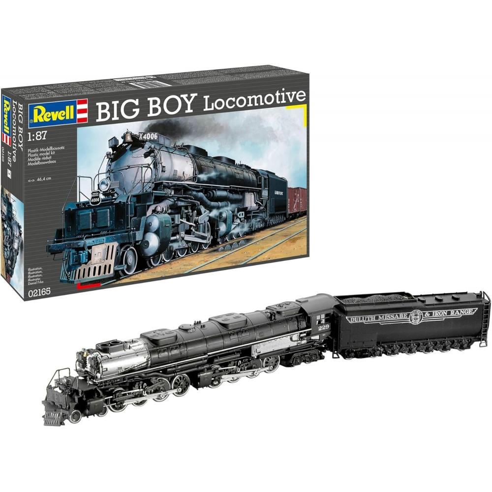 

German Level 1 87 Big Boy Locomotive 02165 Plastic Model