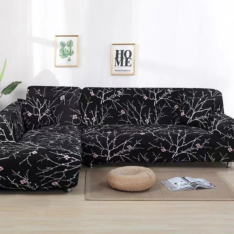 Four Seasons Univerzální vysoce elastický potah na pohovku Jednolůžkový Dvojitý Třímístný potah na pohovku Kombinovaný plný potah Potah na pohovku