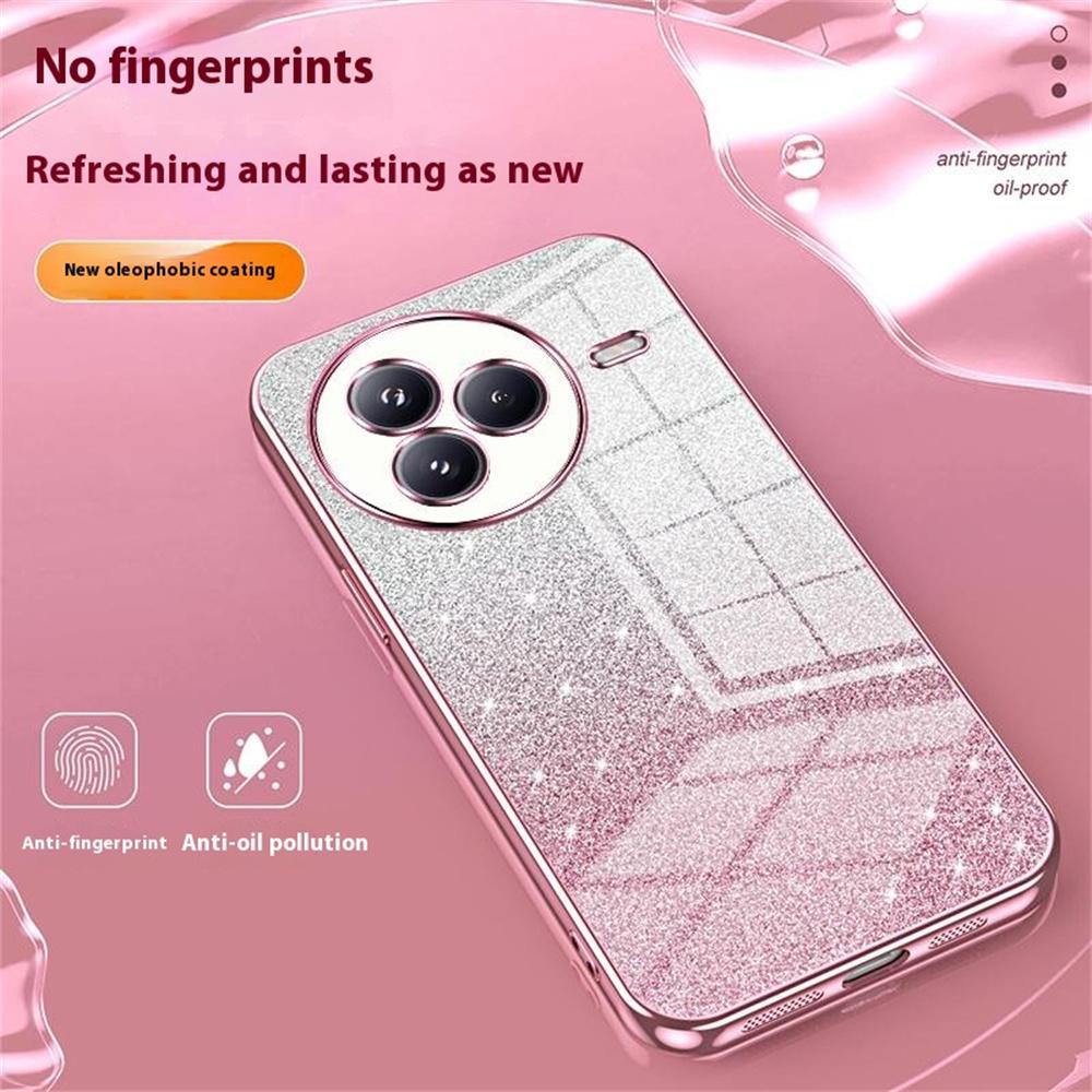 For Xiaomi Civi 5 Pro 5G Case Electroplating Gradient Glitter TPU Phone Cover