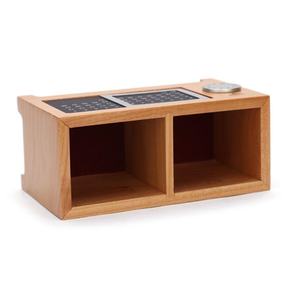 Pen Bracket Stationery Organizer Make Up Brush Holder Desktop Storage Box Calendar Pen Holder