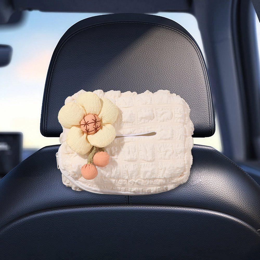 Hanging Type Car Hanging Napkin Holder Paper Organizer Storage Bag  Car Interior Accessories