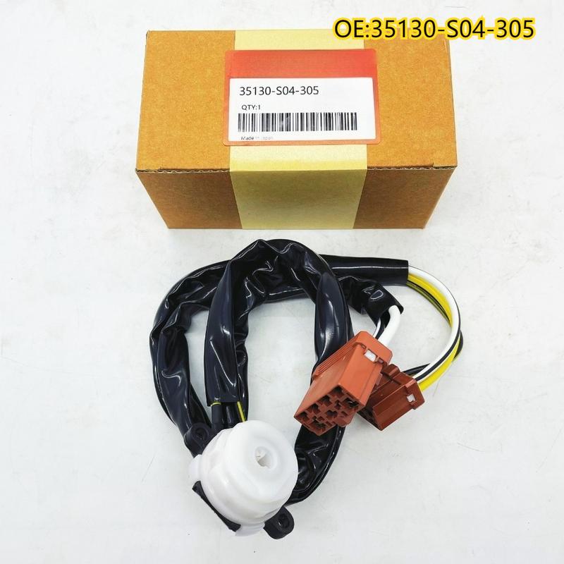 High quality New For 35130-S04-305 Electrical Ignition Switch Fits for 1998-2000 Honda Civic 1.6L NEW