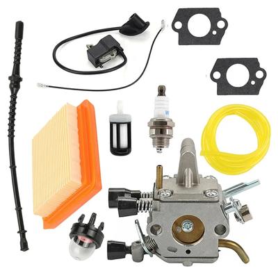 Carburetor Kit For Stihl FS120 FS200 FS250 FS250R FS300 FS350 Trimmer Brushcutter 4134 120 0653,4134 400 1301,4134 141 0300