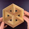 Hexagon Twist Illusion Toy Anxiety Stress Relief 3D Printed Hexagon Fidget Toy Adults Portable Travel Hexagon Decompression Toy