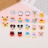 Cartoon Animal Resin Ornaments: DIY Hair Accessories Set with Clips, Rubber Bands, and Nail Art Pendants for Kids