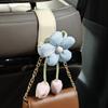Space Saver Tulip Flower Car Hooks Portable Car Hanging Hook Multipurpose Car Back Seat Hooks  SUV