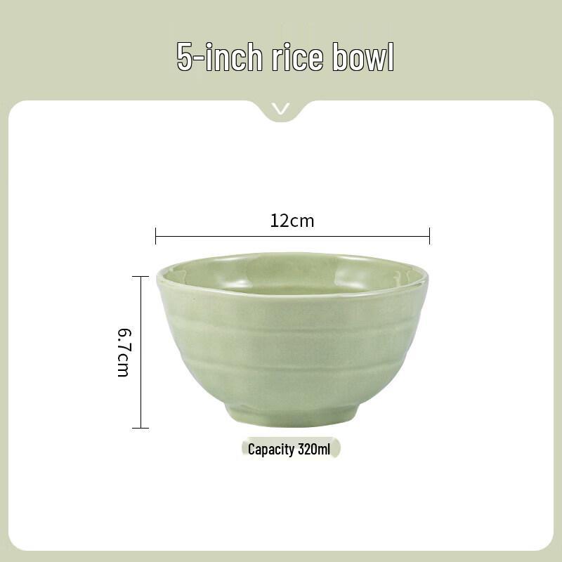 QIWAI Cream Style Ceramic Tableware Set
