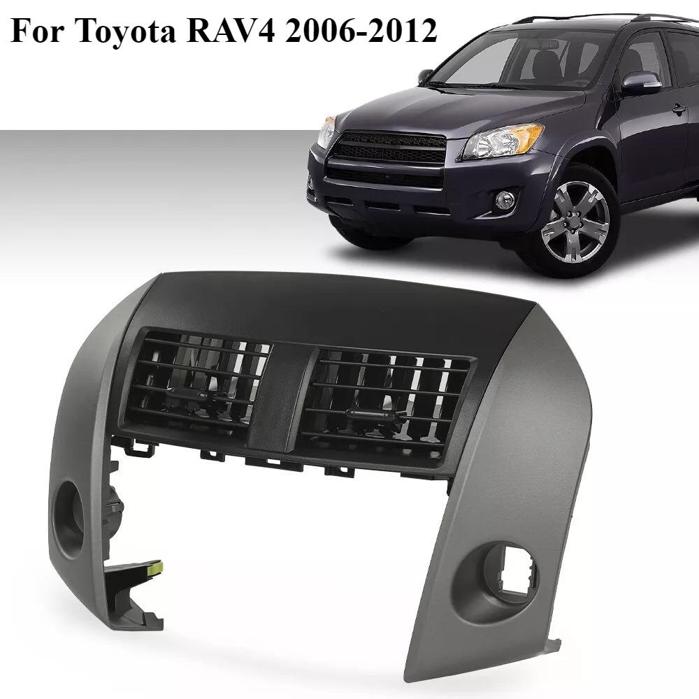 Fit For Toyota RAV4 2006 2007 2008 2009 2010 2011 2012 Center Dash A/C Heater Air Vent Cover Trim Bezel Black 55663-42020
