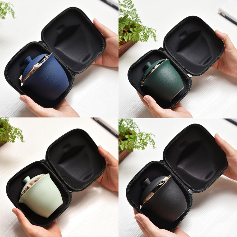 Portable Ceramic Tea Set