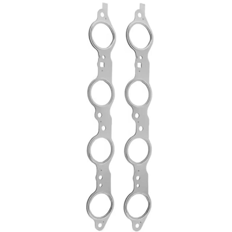 26PCS Exhaust Gasket Kit For Chevrolet LS1 GM 4.8L C5.3L 5.7L 6.0L 6.2L 12617944 12620947 Exhaust Manifold Header Gasket