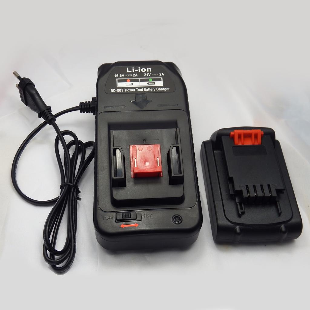 Lithium-Ion Rapid Battery Charger for Black /& Decker LDX116 14.4V 18V Tool