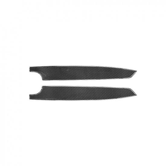 2x Carbon Fiber Front Door Armrest Cover Trim For Toyota 86 Subaru BRZ 2017-