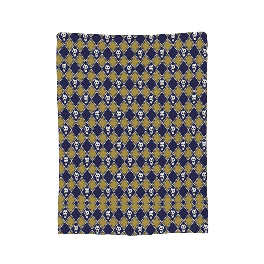 JoJo Golden Blankets Flannel J-JoJos Bizarre Adventure Breathable Ultra-Soft Throw Blankets for Home Car Quilt