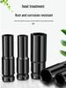 Comprehensive Electric Wrench Kit: Large, Medium, Small Socket Set with Air and Electric Wrench Tool Attachments