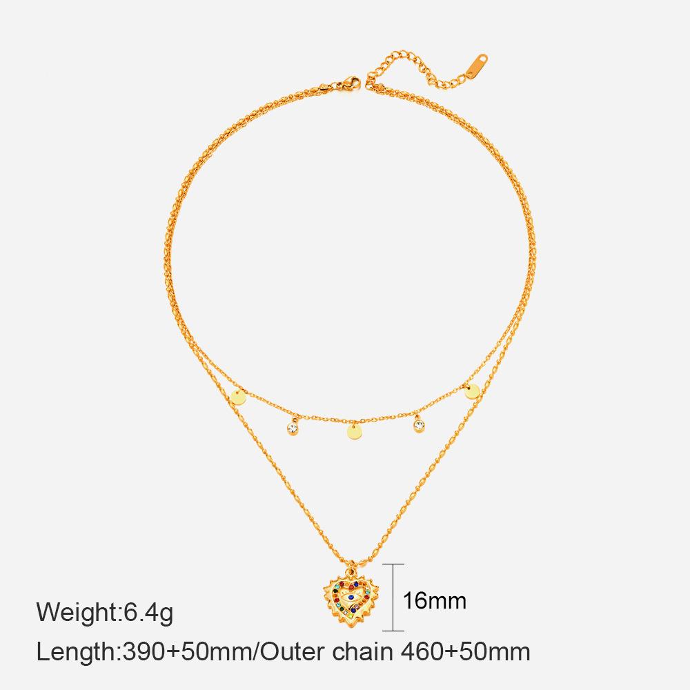 Three Layer Pearl Starfish Pendant Necklace Vintage Shell Spiral Necklace Women Jewelry