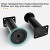 4Pcs Adjustable Height Table Legs Alloy Furniture Support Telescoping Furniture Leg For Bedside Sofa Table Cabinet