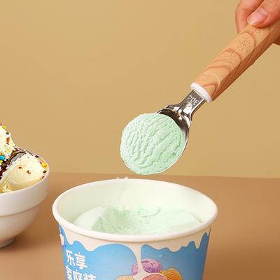 Cuchara para Helado de Acero Inoxidable con Gatillo para Servir Cuchara para Melón para Postres de Fruta Resistente a la Corrosión Apta para Lavavajillas Herramienta de Cocina Esencial para el Hogar